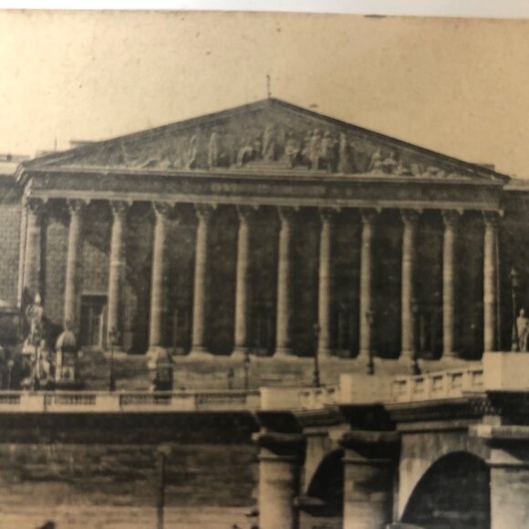 Paris 4 Postcards Notre-Dame Gare Du Nord Le Petit Palais & Chambre Des Députés - Picture 16 of 16